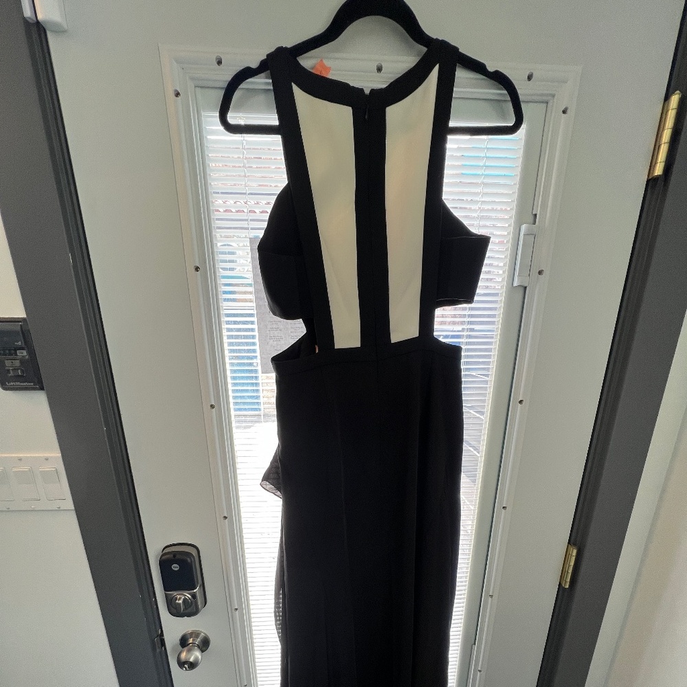 BCBG tuxedo dress size 8